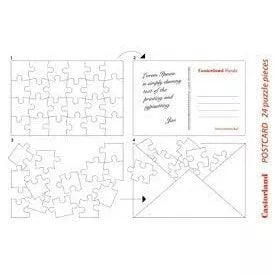 Castorland atvirukas - dėlionė 24 detalės Santa and Reindeer