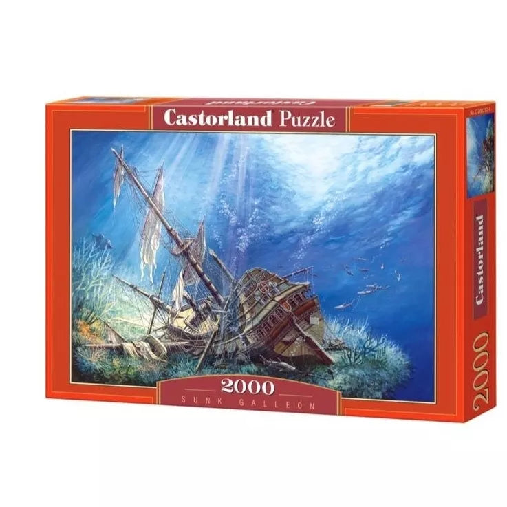 Castorland dėlionė Sunk Galleon 2000 det