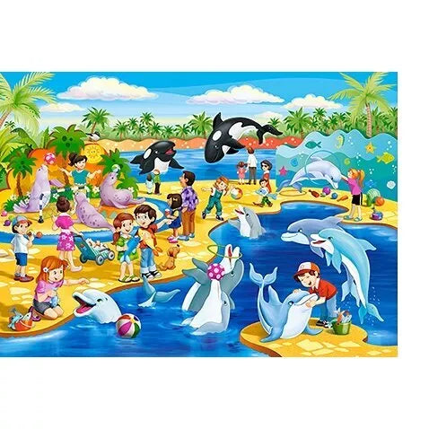 Castorland dėlionė DOLPHINARIUM 60 det.