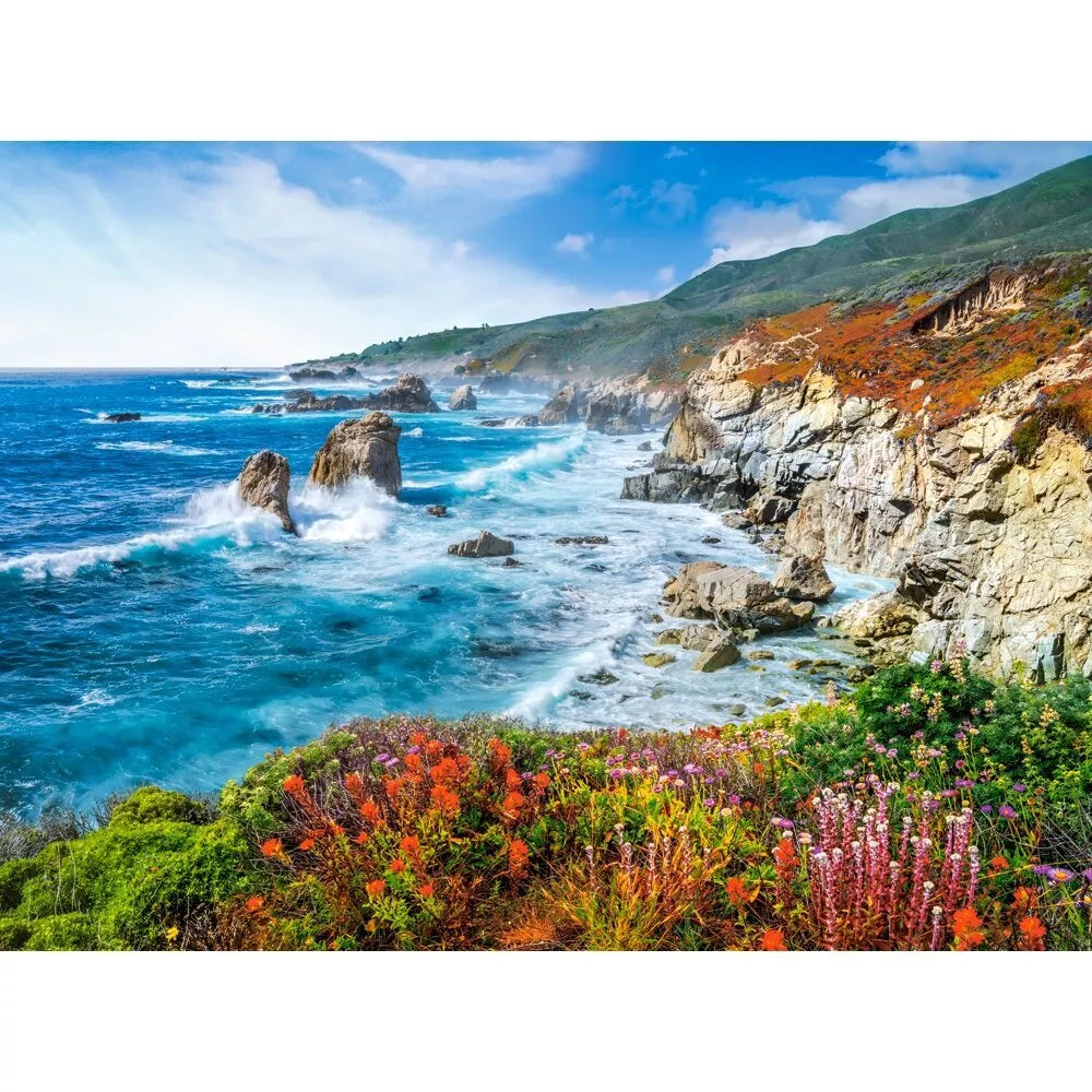 Castorland dėlionė Sur Coastline California USA 2000 det.