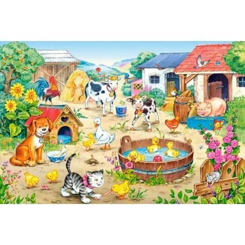 Castorland dėlionė Farm 60 det.