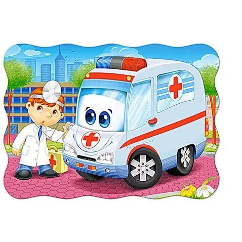 Castorland dėlionė Ambulance Doctor 30 det.