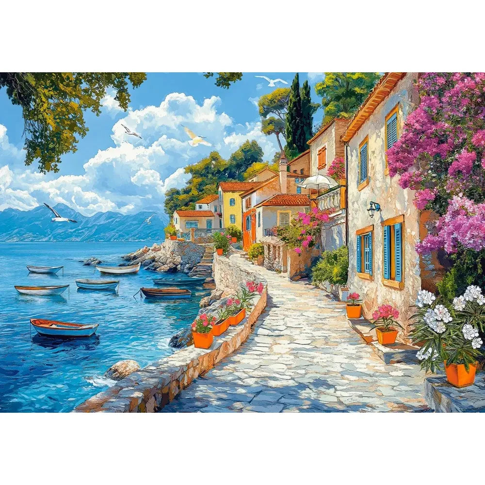Castorland dėlionė Mediterranean Walk 500 det