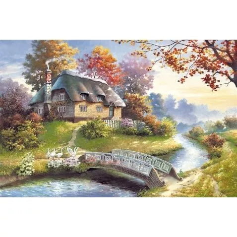 Castorland dėlionė Cottage 1500 det.