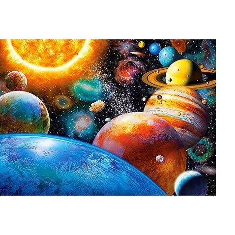 Castorland dėlionė Planets And Their Moons 300 det.