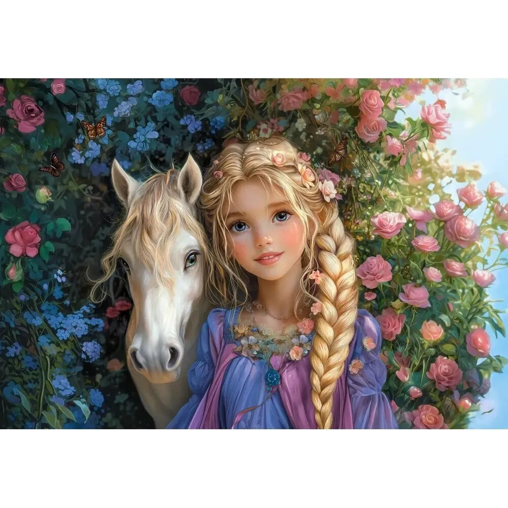 Castorland dėlionė Princess With A Horse 1500 det.