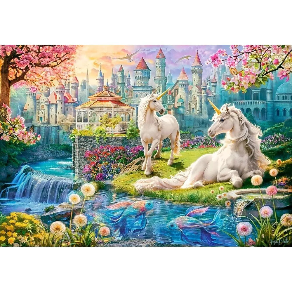 Castorland dėlionė Reign Of The Unicorn 1500 det.