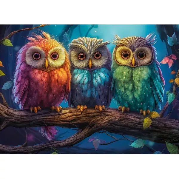 Castorland dėlionė Three Little Owls 300 det.