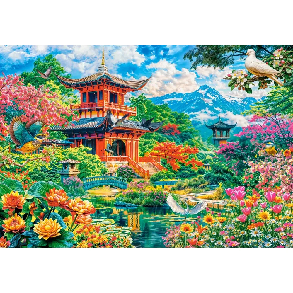 Castorland dėlionė Spring Garden of Harmony 1000 det