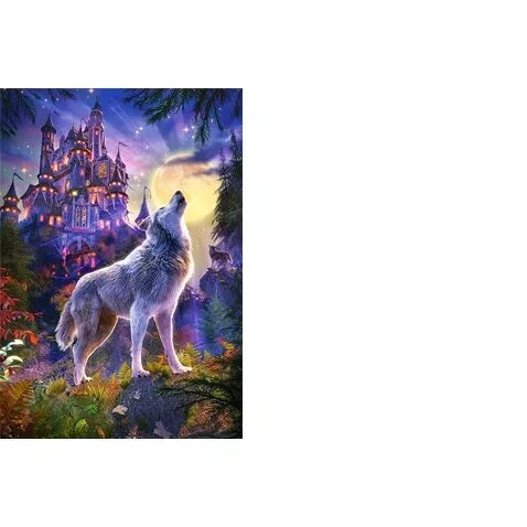 Castorland Dėllionė Wolf Castle 1000 Det.