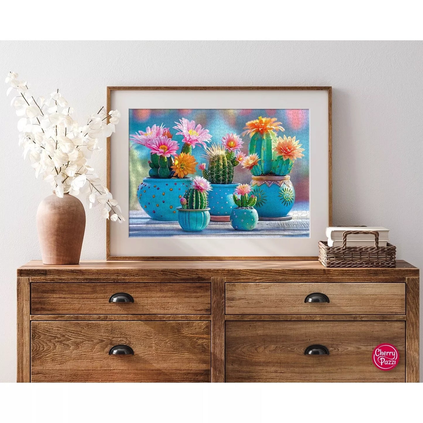 CherryPazzi dėlionė Bloomy Cactus Fireworks 1000 det