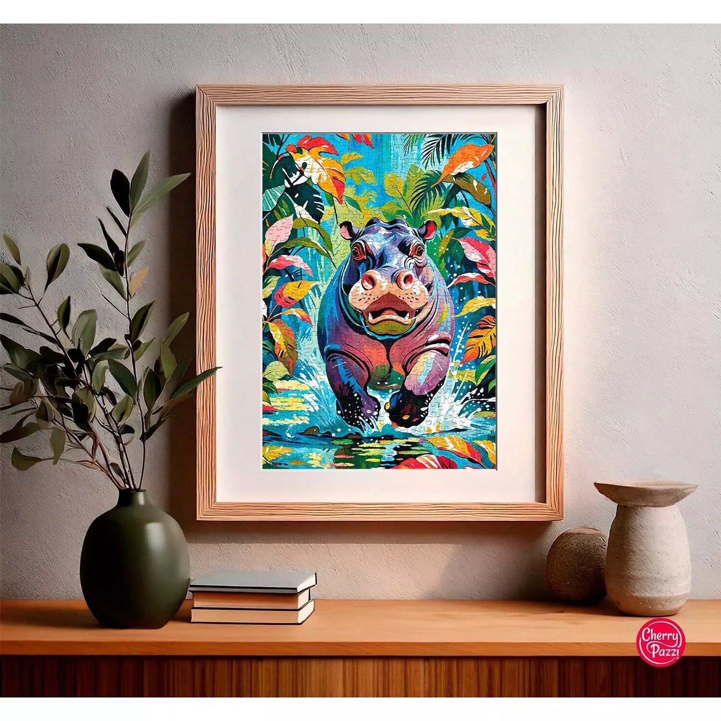 CherryPazzi dėlionė Happy Hippo 500 det