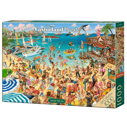 Castorland dėlionė ART kolekcija Fun by the sea 1000 det.
