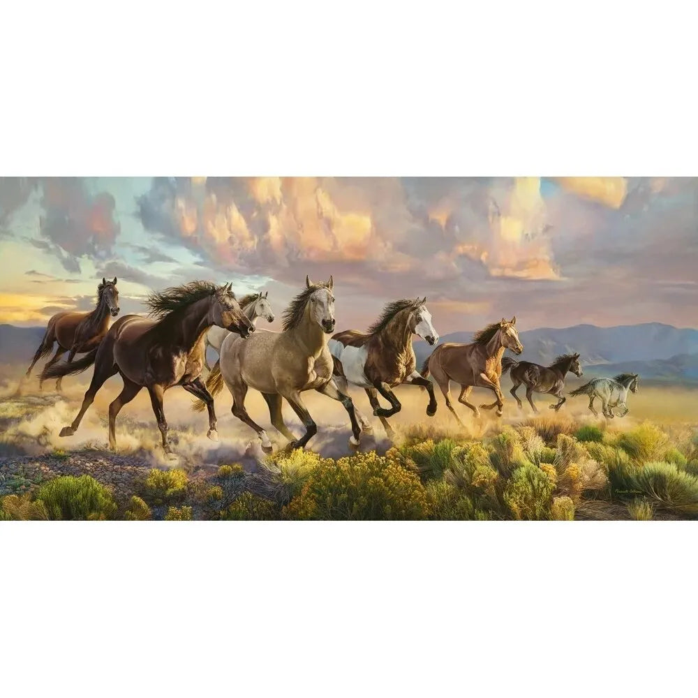 Castorland dėlionė ART kolekcija Thunder Prairie 4000 det.