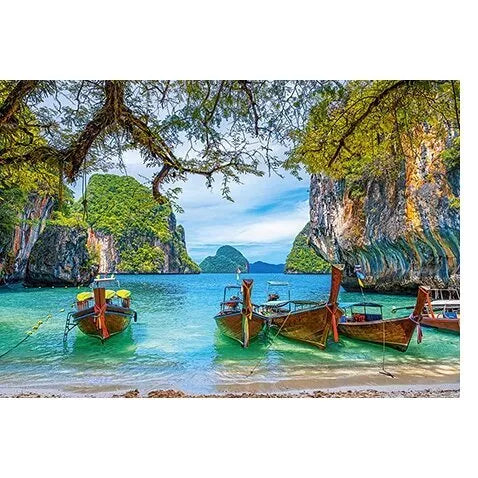 Castorland dėlionė Bay in Thailand 1500 det.