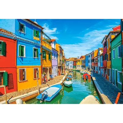 Castorland dėlionė Burano Colors Italy  1000 det.