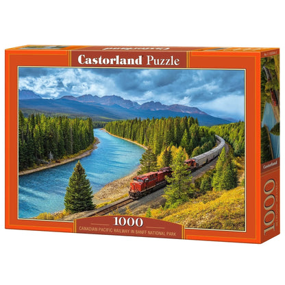 Castorland dėlionė Canadian Pacific Railway in Banff National Park 1000 det