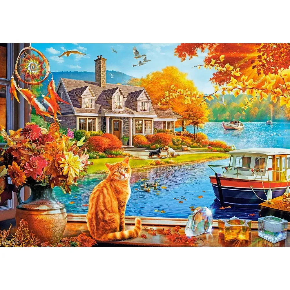 Castorland dėlionė Crisp Fall View 500 det