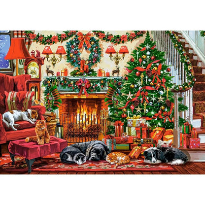 Castorland dėlionė Cozy Fireplace 500 det