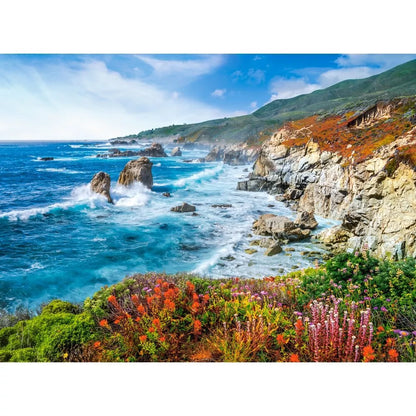 Castorland dėlionė Sur Coastline California  USA 2000 det.