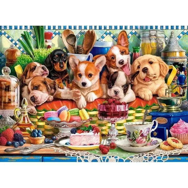 Castorland dėlionė Puppies Dessert 300 det.