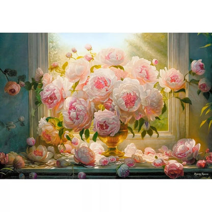 Castorland dėlionė Hot Summer Peonies Art Collection 1000 det