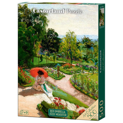 Castorland dėlionė Jozef Mehoffer Red Umbrella  Art Collection  500 det