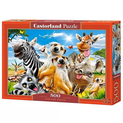 Castorland dėlionė African Selfie 500 det