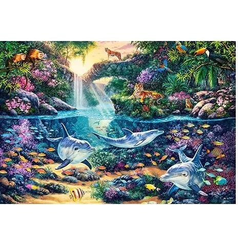 Castorland dėlionė Jungle Paradise 1500 det.
