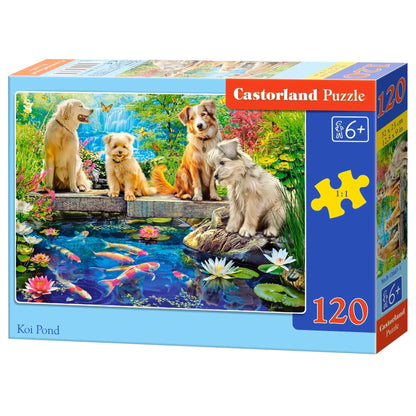 Castorland dėlionė Koi Pond 120 det