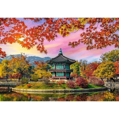 Castorland dėlionė Gyeongbokgung Palace, Seoul, South Korea 500 det