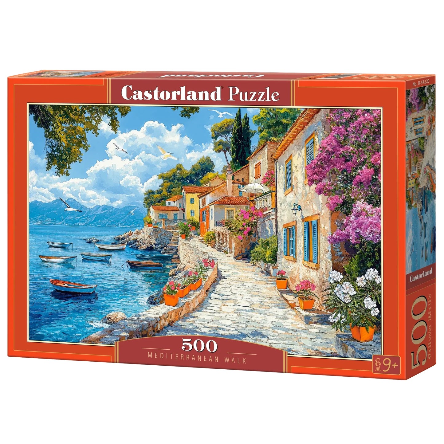 Castorland dėlionė Mediterranean Walk 500 det