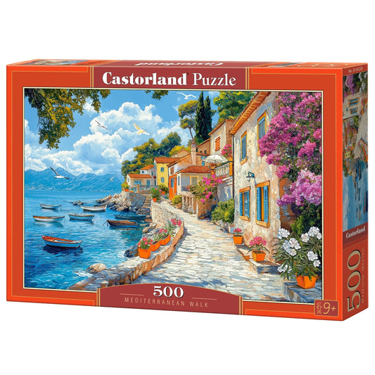 Castorland dėlionė Mediterranean Walk 500 det