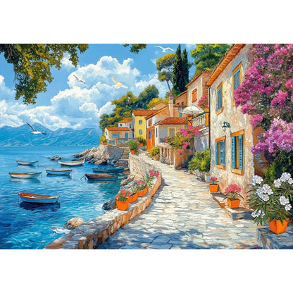 Castorland dėlionė Mediterranean Walk 500 det