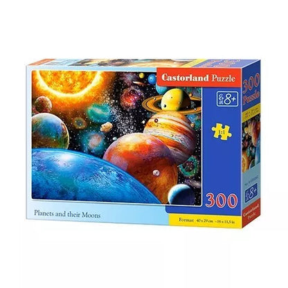 Castorland dėlionė  Planets And Their Moons 300 det.