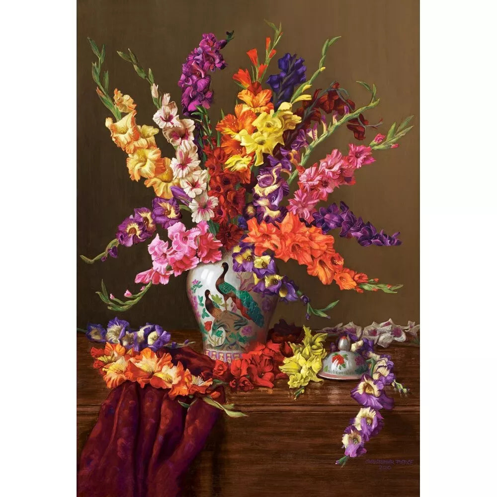 Castorland dėlionė Gladioli in Chinese Vase 1000 det.
