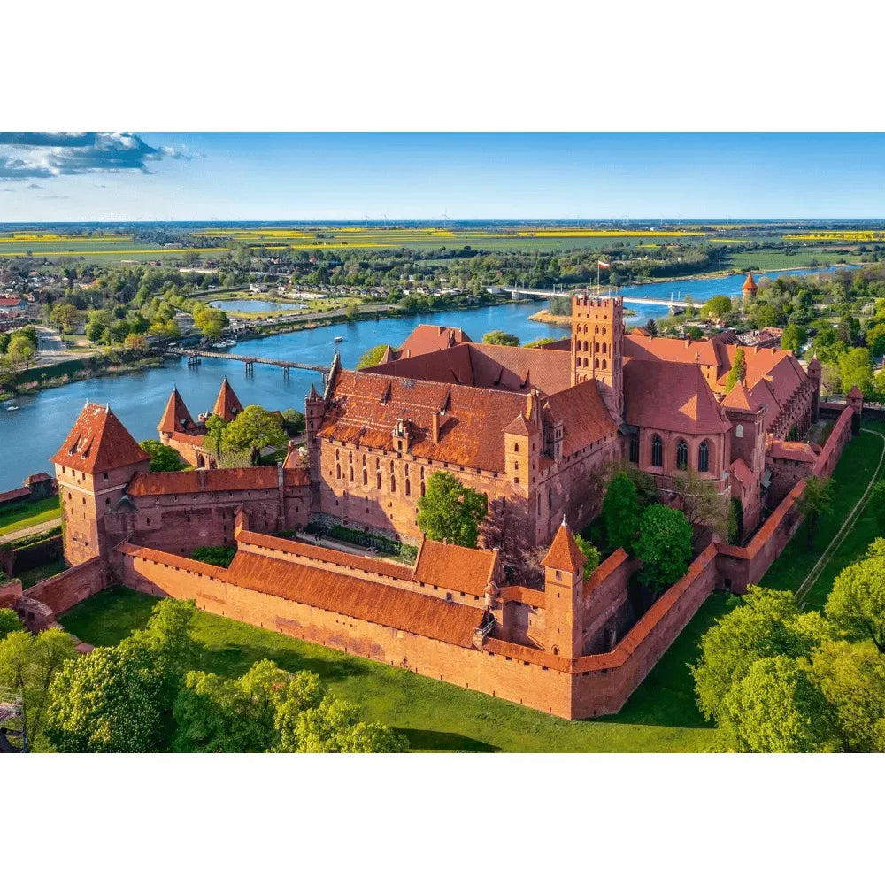 Castorland dėlionė View of The Marlborg  Castle, Poland 500 det