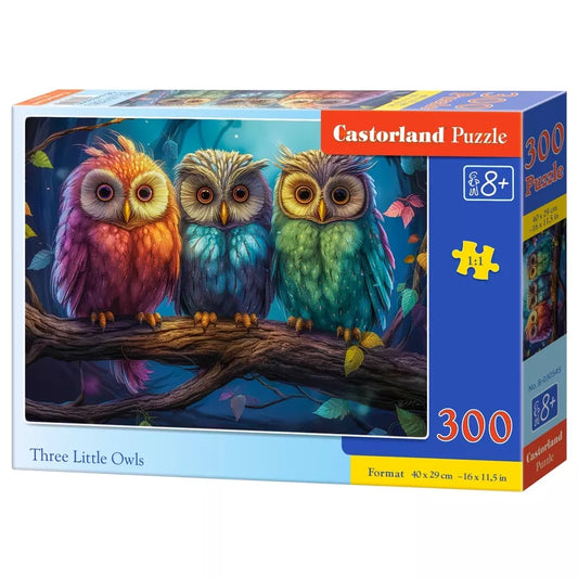 Castorland dėlionė  Three Little Owls 300 det.