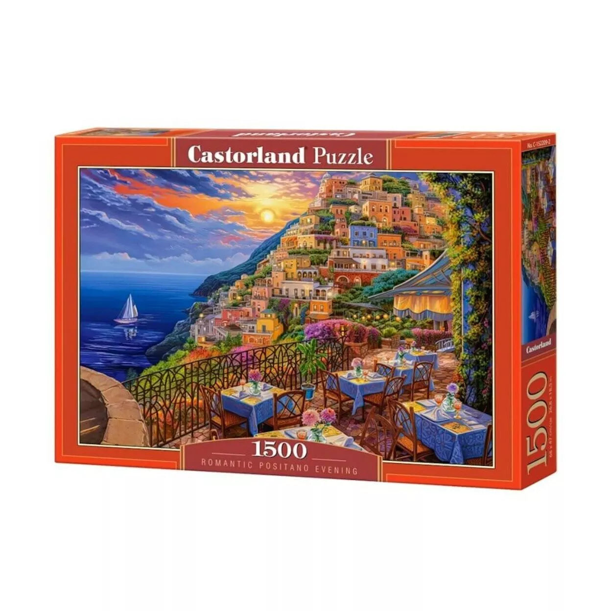 Castorland dėlionė Romantic Positano Evening 1500 det.