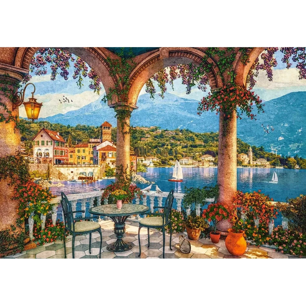 Castorland dėlionė Mediterranean Veranda 1000 det.