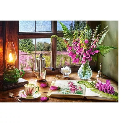 Castorland dėlionė Still Life with Violet  Snapdragons 1000 det.
