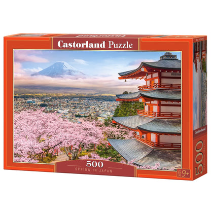 Castorland dėlionė Spring in Japan 500 det