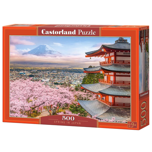 Castorland dėlionė Spring in Japan 500 det