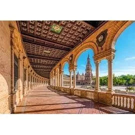 Castorland dėlionė Spanish Square Seville Spain 1000 det.