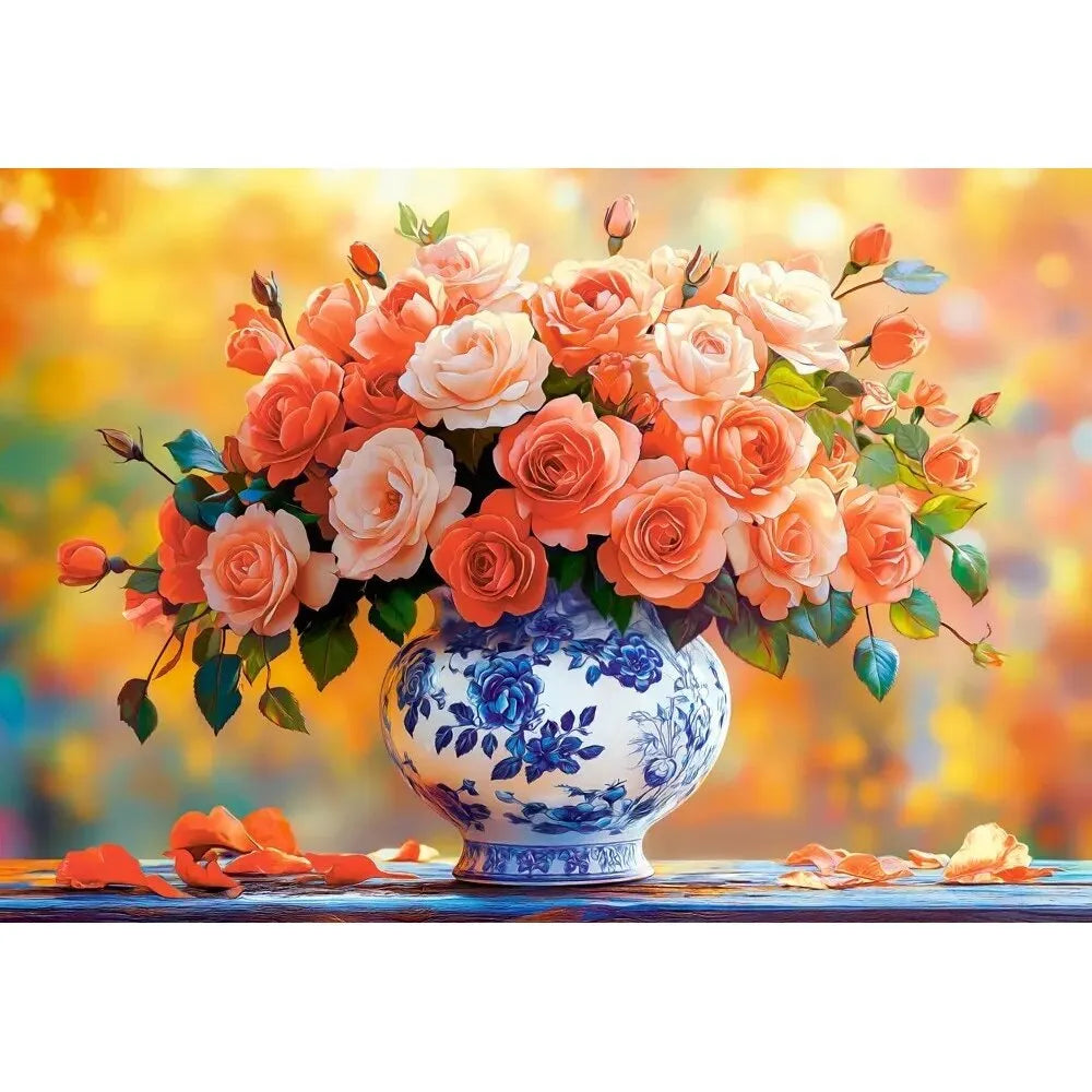 Castorland dėlionė Summer Roses 1500 det.