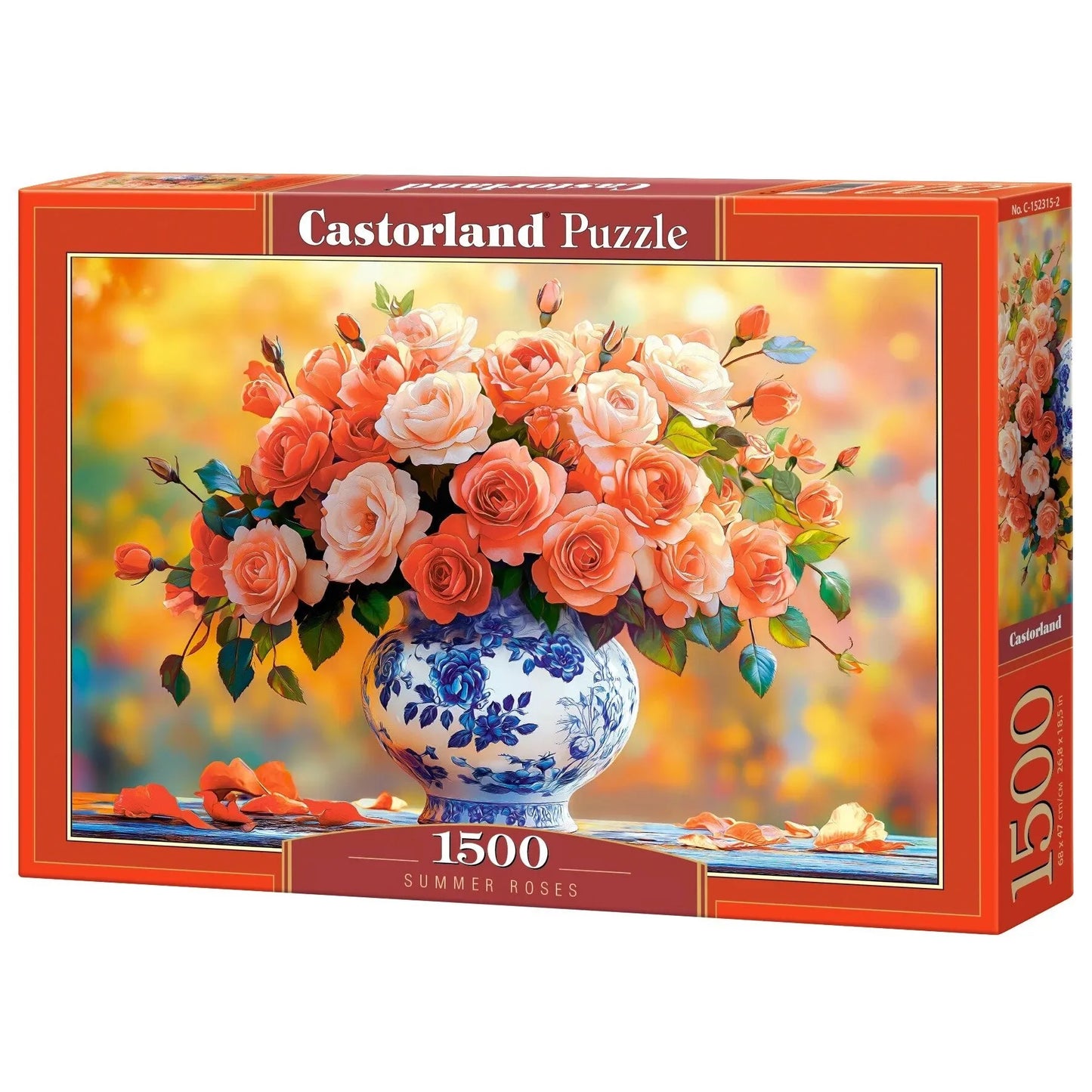 Castorland dėlionė Summer Roses 1500 det.