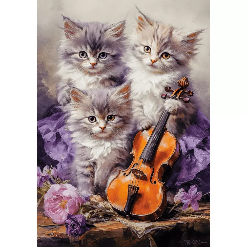 Castorland dėlionė Musical Kittens 500 det