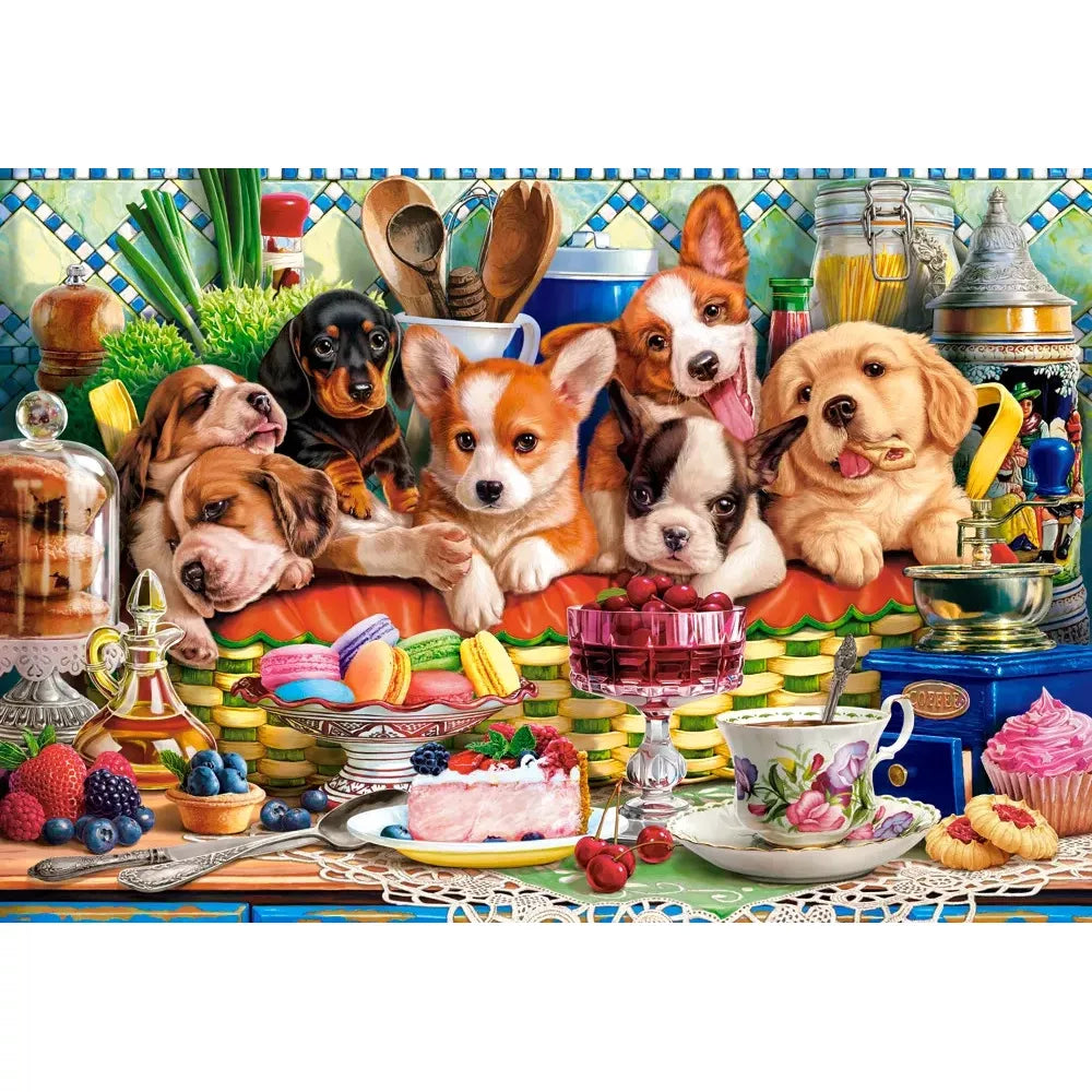 Castorland dėlionė Puppies Dessert 1000 det.