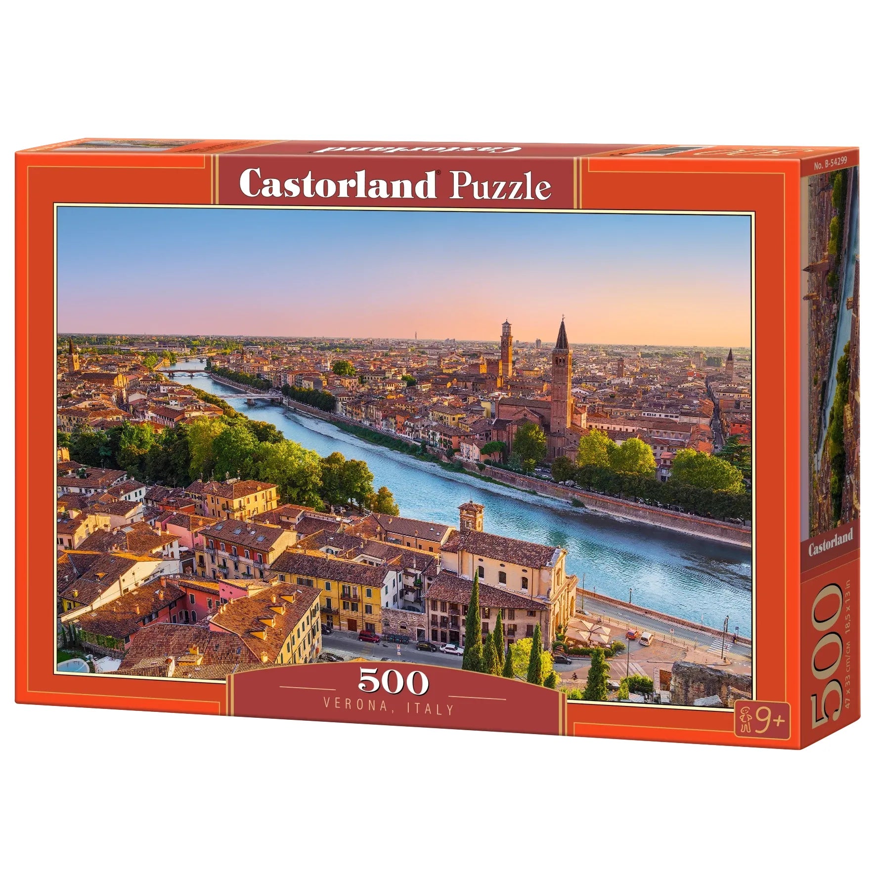 Castorland dėlionė Verona, Italy 500 det
