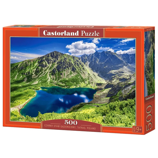 Castorland dėlionė Czarny Staw Gąsienicowy Tatras Poland 500 det